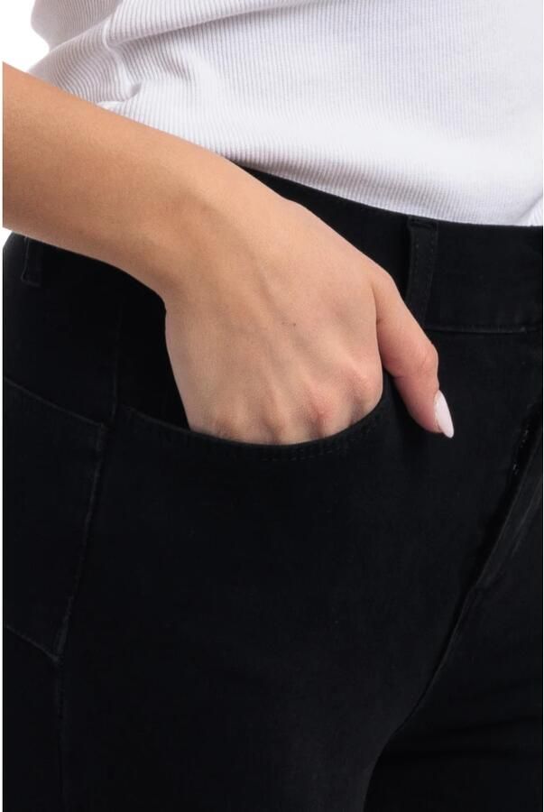 Liu Jo White Regular fit jeans met labelapplicatie model 'B.UP PRINCESS'