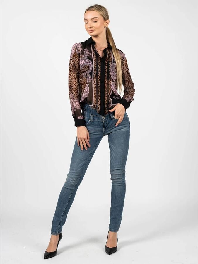 Liu Jo White Skinny fit jeans met stretch model 'Rampy' - Foto 2