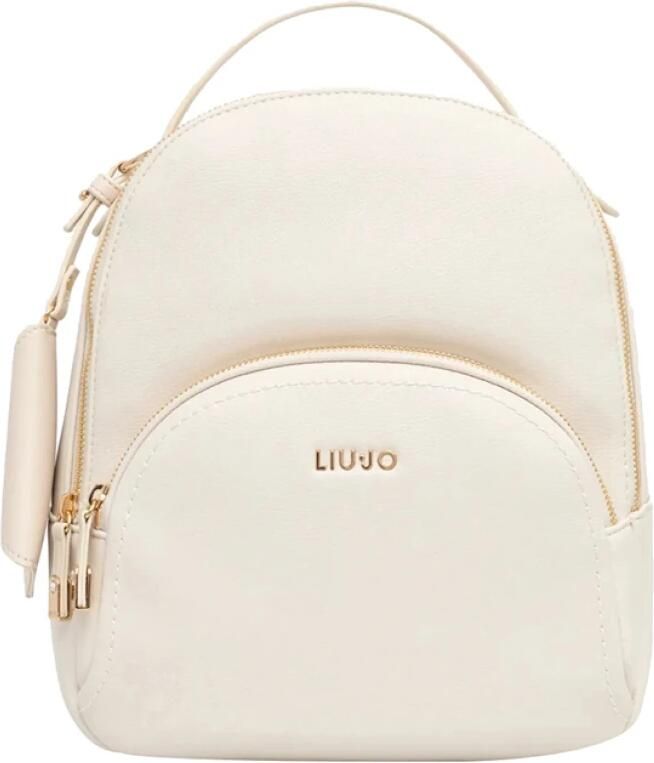 Liu Jo Ivoor Rugzak Elegant Praktisch Stijlvol Accessoire Beige Dames - Foto 8