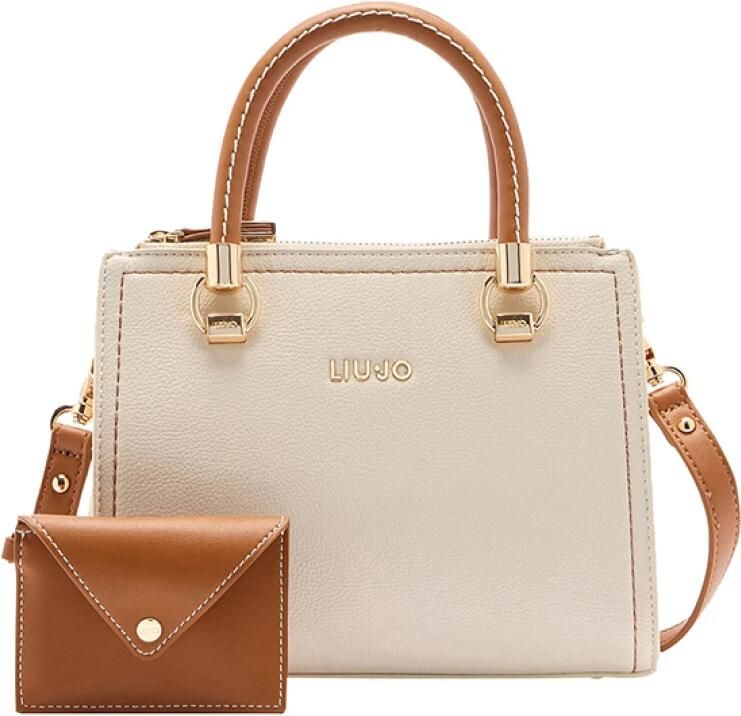 Liu Jo Lente Zomer Dames Middelgrote Tas Collectie White Dames