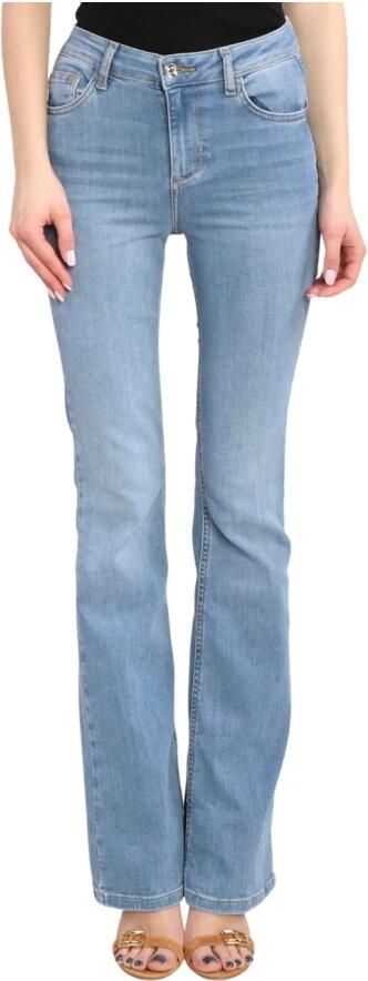 Liu Jo Stijlvolle Bootcut Jeans Blauw Dames - Foto 5