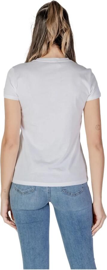 Liu Jo Katoenen T-shirt korte mouwen lente zomer White Dames - Foto 2