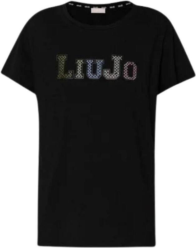 Liu Jo Klassiek T-shirt Black Dames