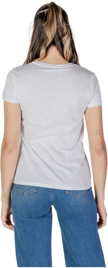 Liu Jo Korte mouw katoenen T-shirt lente zomer White Dames - Foto 4