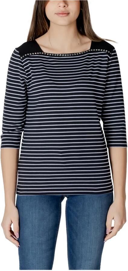 Liu Jo Korte Mouw T-shirt Collectie Black Dames - Foto 4