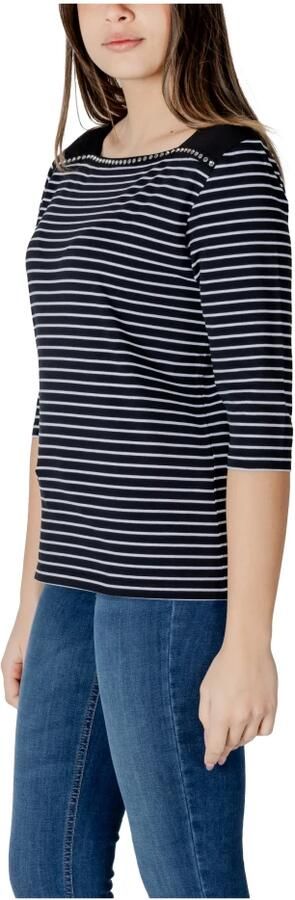 Liu Jo Korte Mouw T-shirt Collectie Black Dames - Foto 3