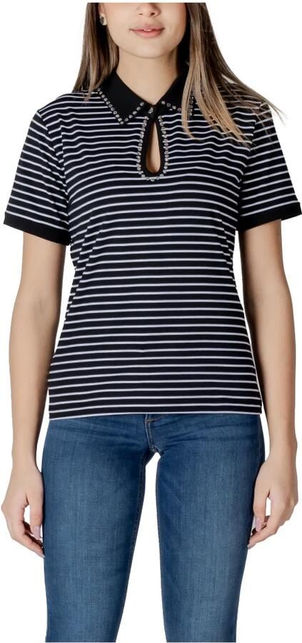 Liu Jo Korte Mouw T-shirt Katoenmix Collectie Multicolor Dames - Foto 2