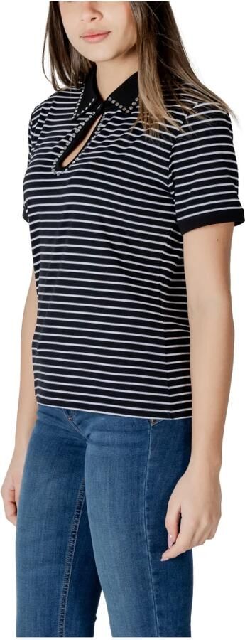 Liu Jo Korte Mouw T-shirt Katoenmix Collectie Multicolor Dames - Foto 6