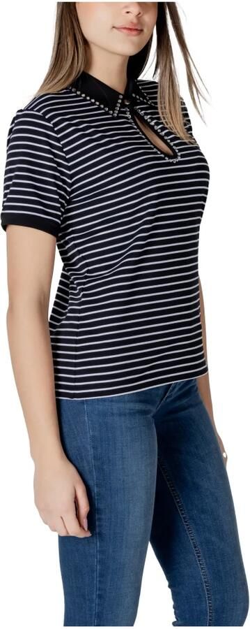 Liu Jo Korte Mouw T-shirt Katoenmix Collectie Multicolor Dames - Foto 4