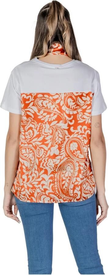 Liu Jo Korte Mouw T-shirt Lente Zomer Collectie Multicolor Dames - Foto 6