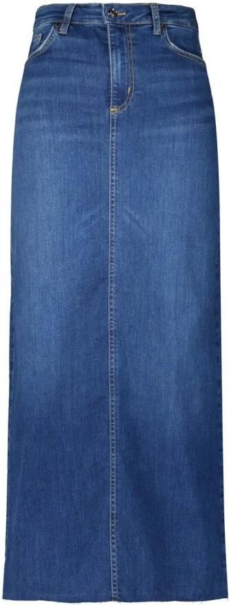 LIU JO Dames Rokken Gonna Lunga Denim Donkerblauw - Foto 3