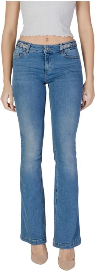 Liu Jo Bootcut Jeans B.UP BEAT REG.W.BRAID UA5245D4448 - Foto 4