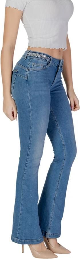 Liu Jo Bootcut Jeans B.UP BEAT REG.W.BRAID UA5245D4448 - Foto 3