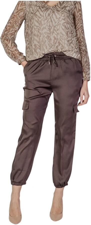 Liu Jo Lente Zomer Dames Regular Polyester Broeken Brown Dames - Foto 7