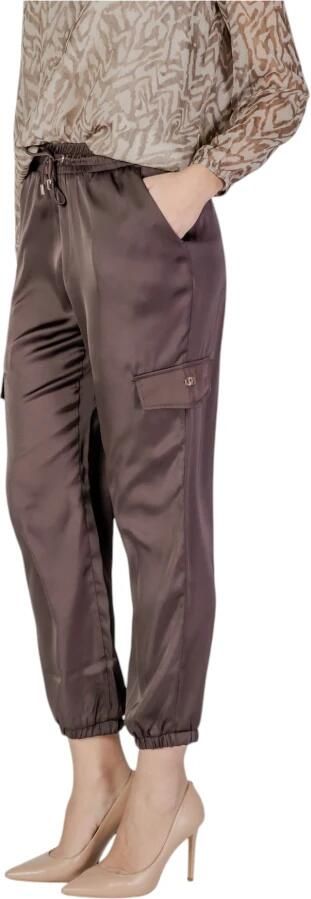 Liu Jo Lente Zomer Dames Regular Polyester Broeken Brown Dames - Foto 3