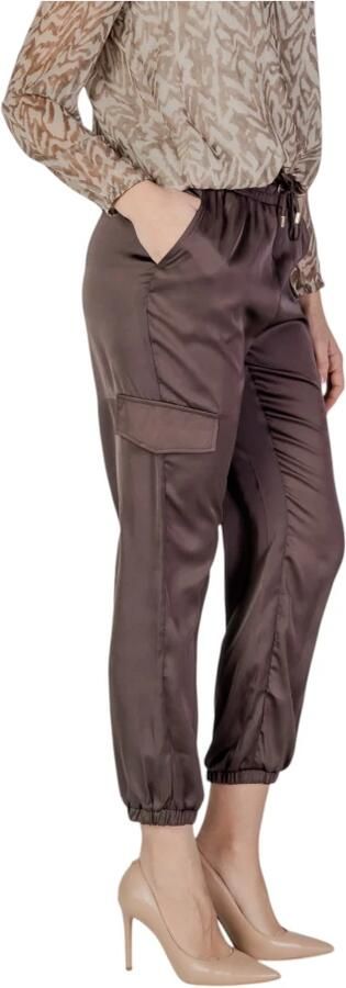 Liu Jo Lente Zomer Dames Regular Polyester Broeken Brown Dames - Foto 2