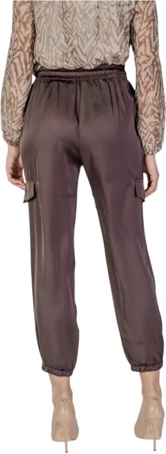 Liu Jo Lente Zomer Dames Regular Polyester Broeken Brown Dames