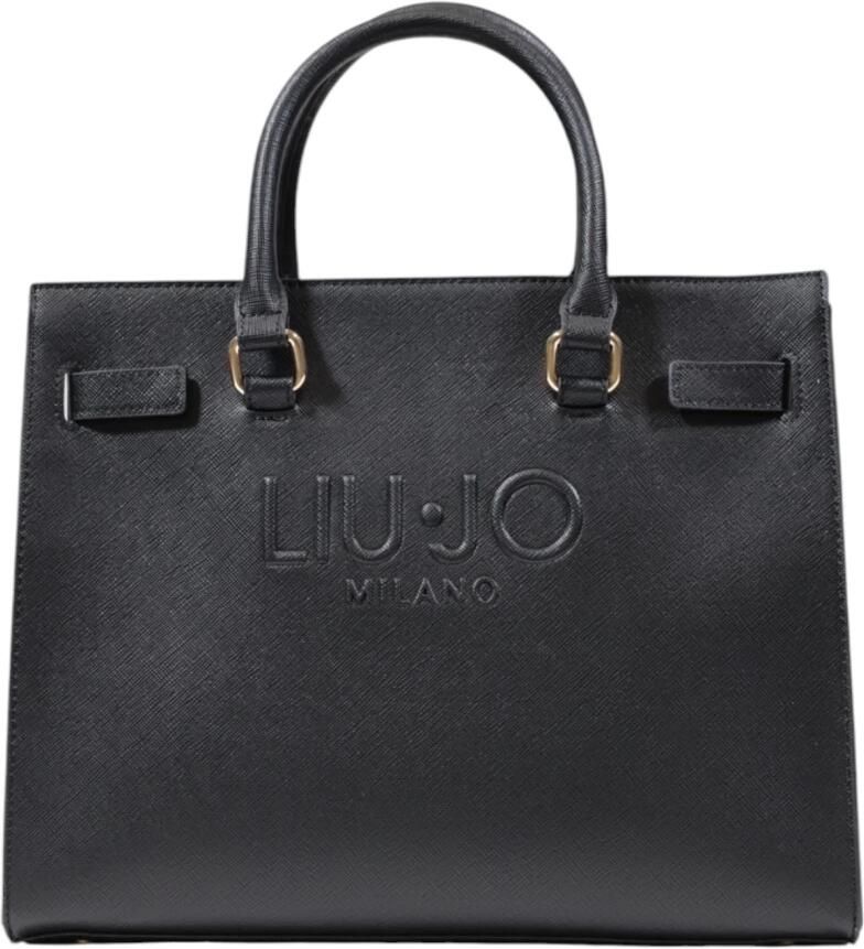 Liu Jo Zwarte Schoudertas Eenvoudig Ontwerp Black Dames - Foto 5