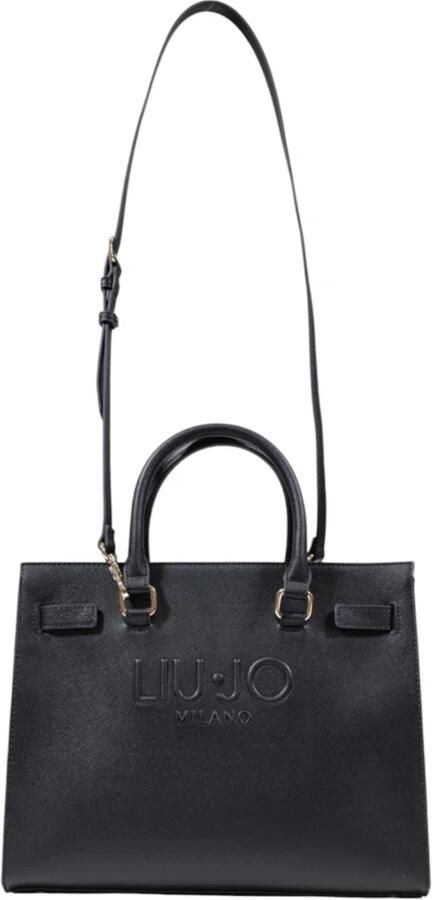 Liu Jo Zwarte Schoudertas Eenvoudig Ontwerp Black Dames - Foto 4