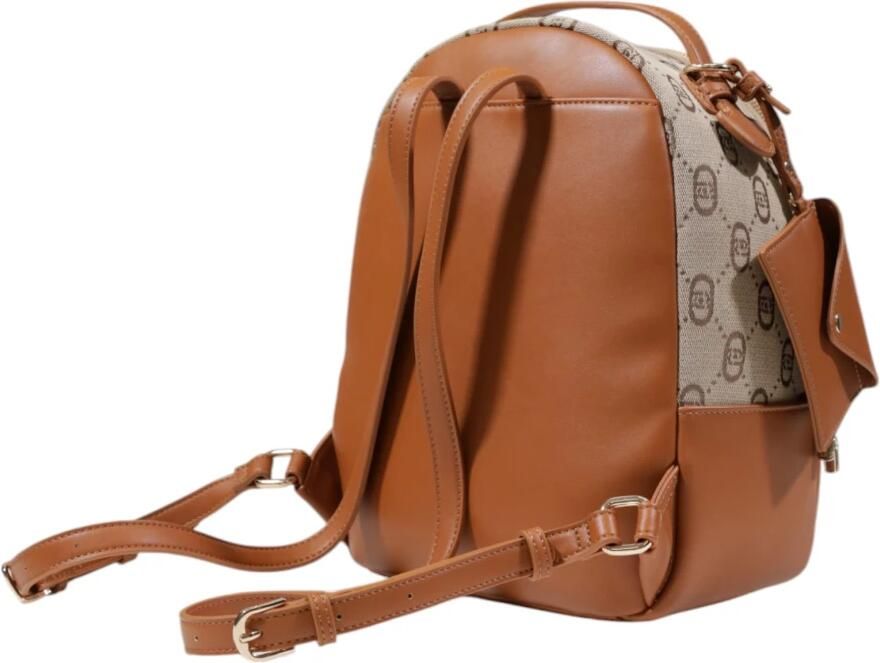 Liu Jo Jacquard rugzak met verstelbare bandjes Beige Dames - Foto 7