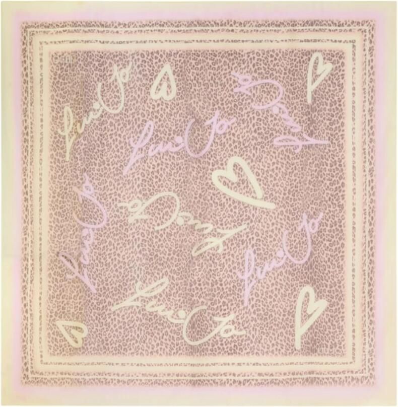 Liu Jo Luipaardprint Beige Sjaal Multicolor Dames - Foto 6