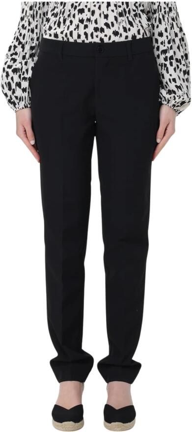 Liu Jo Aansluitende Skinny Broek met Rits en Knoop Black Dames - Foto 10