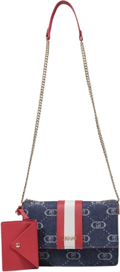 Liu Jo Middelgrote tassen collectie polyester mix Blue Dames - Foto 8