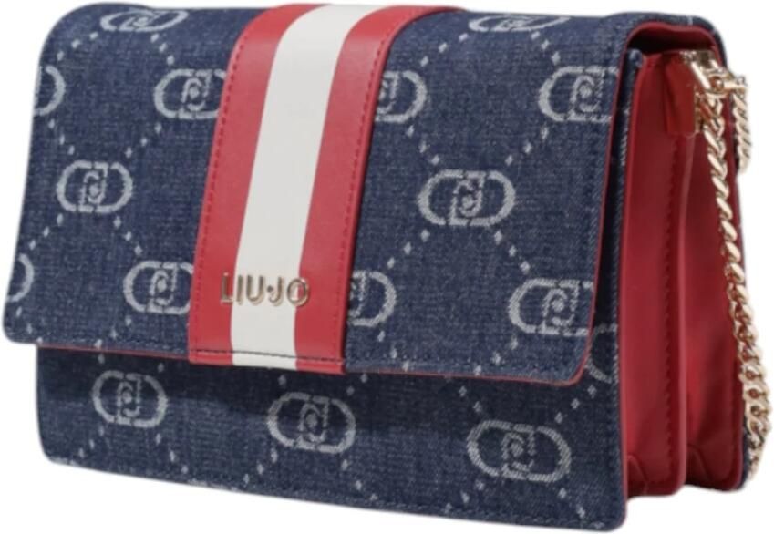 Liu Jo Middelgrote tassen collectie polyester mix Blue Dames - Foto 4