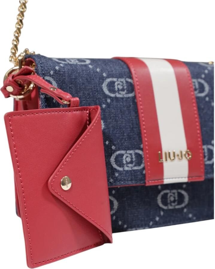 Liu Jo Middelgrote tassen collectie polyester mix Blue Dames