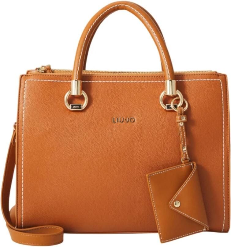 Liu Jo Mode Handtas Manh Aa5008E0058 Brown Dames - Foto 4