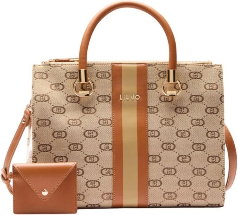 Liu Jo Lente Zomer Dames Middelgrote Tassen Collectie Beige Dames - Foto 4