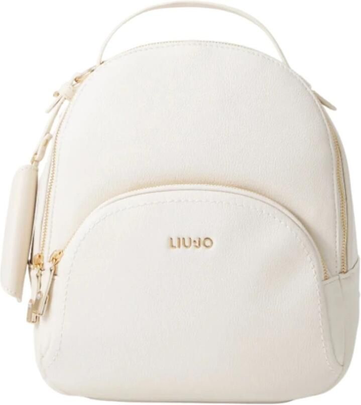 Liu Jo Ivoor Rugzak Elegant Praktisch Stijlvol Accessoire Beige Dames - Foto 5