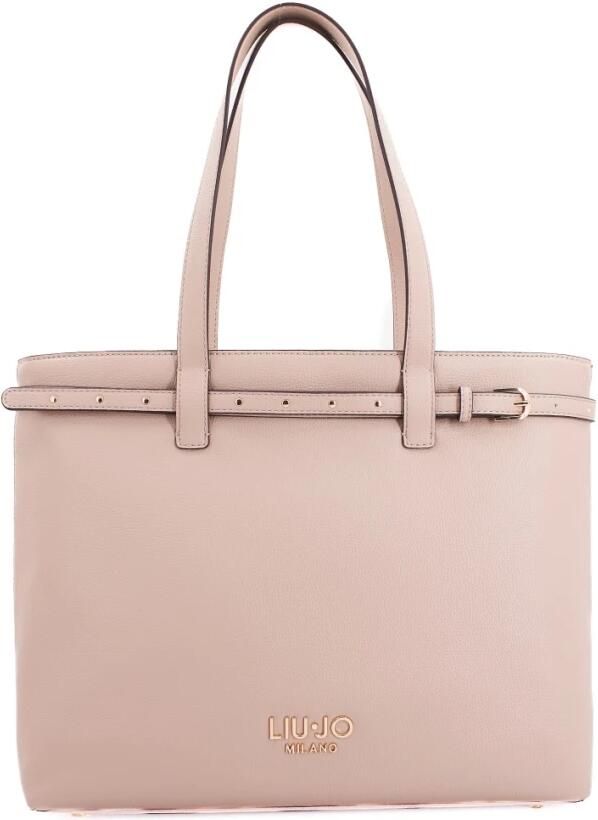 Liu Jo Stijlvolle Schoudertas Beige Dames - Foto 4