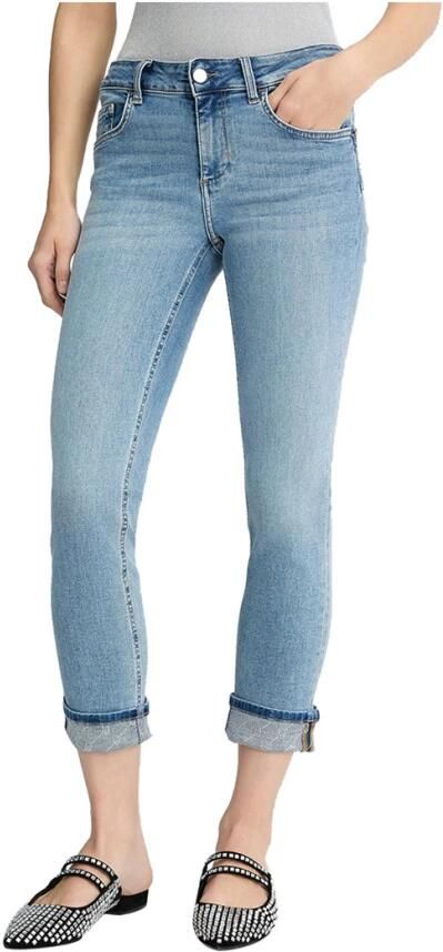 Liu Jo Blauwe Jeans met Omgeslagen Manchetten Blue Dames - Foto 7