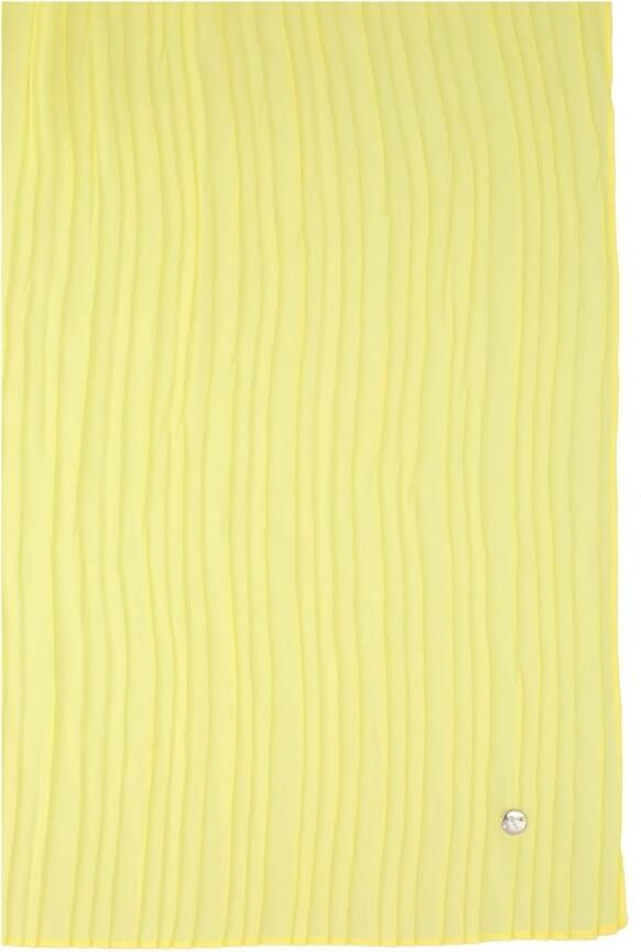 Liu Jo Plisse Stola Yellow Dames