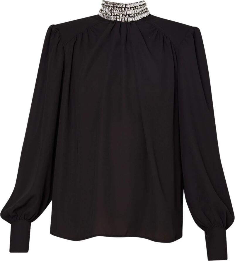 Liu Jo Polyester Blouse met Unieke Stijl Black Dames