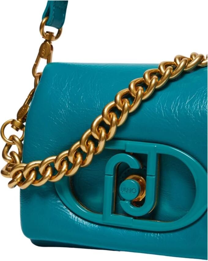 Liu Jo Blauwe Schoudertas Elegant Modern Ontwerp Blue Dames