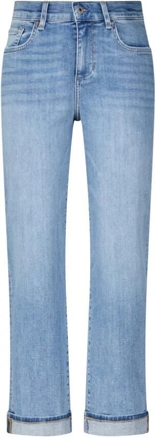 Liu Jo Blauwe Jeans met Whiskering Effect Blue Dames - Foto 7