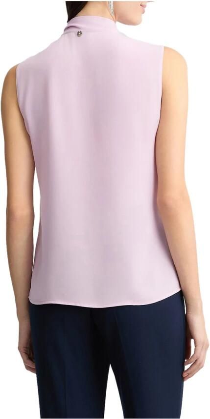 Liu Jo Roze Trendy Top met Elegant Design Pink Dames