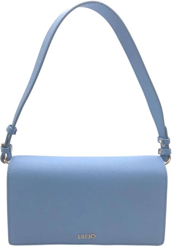 Liu Jo Schoudertas met magnetische sluiting Blue Dames - Foto 4