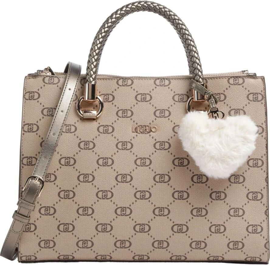 Liu Jo Schoudertas van imitatieleer Beige Dames - Foto 4