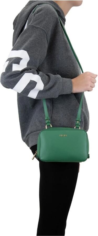 Liu Jo Groene Schoudertas Caliwen Small Handbag Box - Foto 4