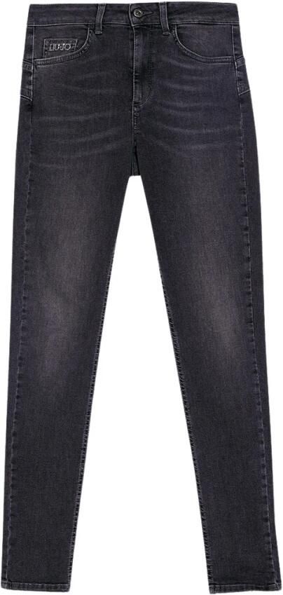 Donkergrijze Liu Jo Skinny Jeans Ecs B.up Divine H.w. - Foto 7