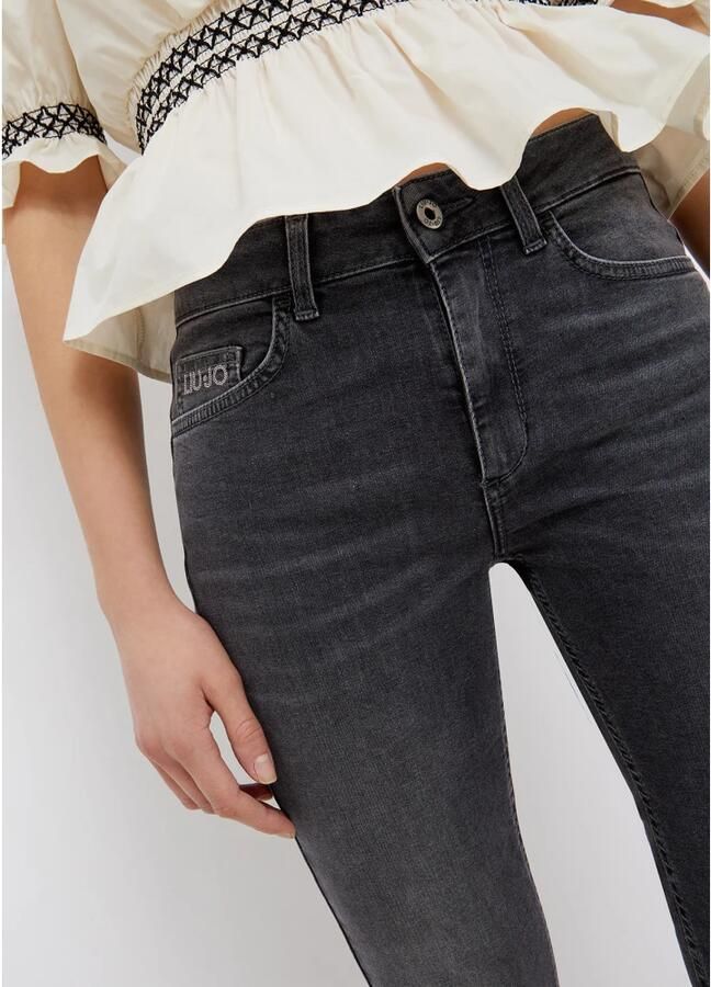 Donkergrijze Liu Jo Skinny Jeans Ecs B.up Divine H.w. - Foto 3