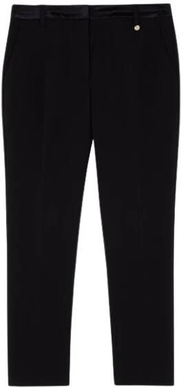 Liu Jo Zwarte Chino Broek met Elastiek Black Dames - Foto 5