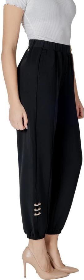 Liu Jo Zwarte elastische taille broek Black Dames - Foto 5