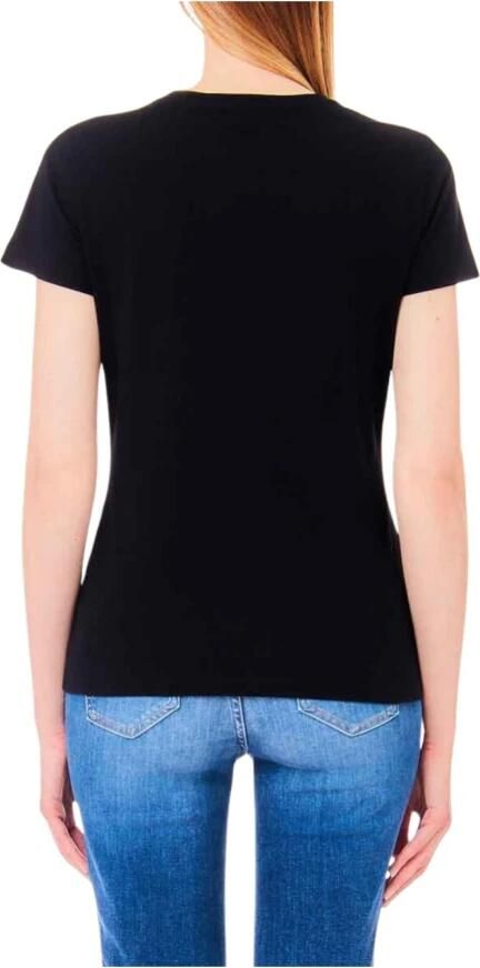 Liu Jo Stijlvol T-shirt voor mannen en vrouwen Black Dames - Foto 2