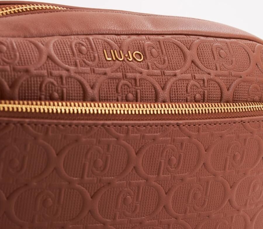Liu Jo Stijlvolle Cross Body Handtas Brown Dames