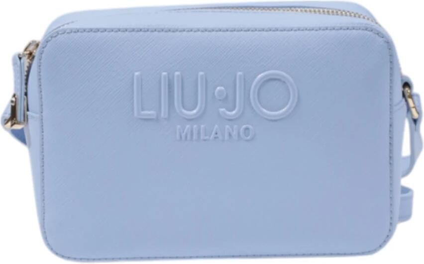 Liu Jo Stijlvolle Blauwe Schoudertas met Rits Blue Dames - Foto 5