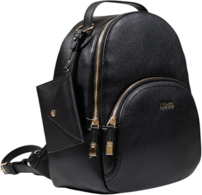 Liu Jo Gestructureerde Tote Tas Zwart Lente Zomer Black Dames